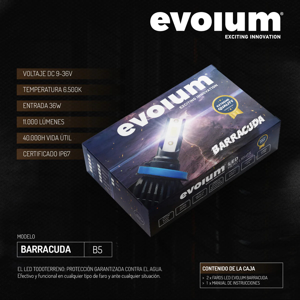 Led Evolum BARRACUDA