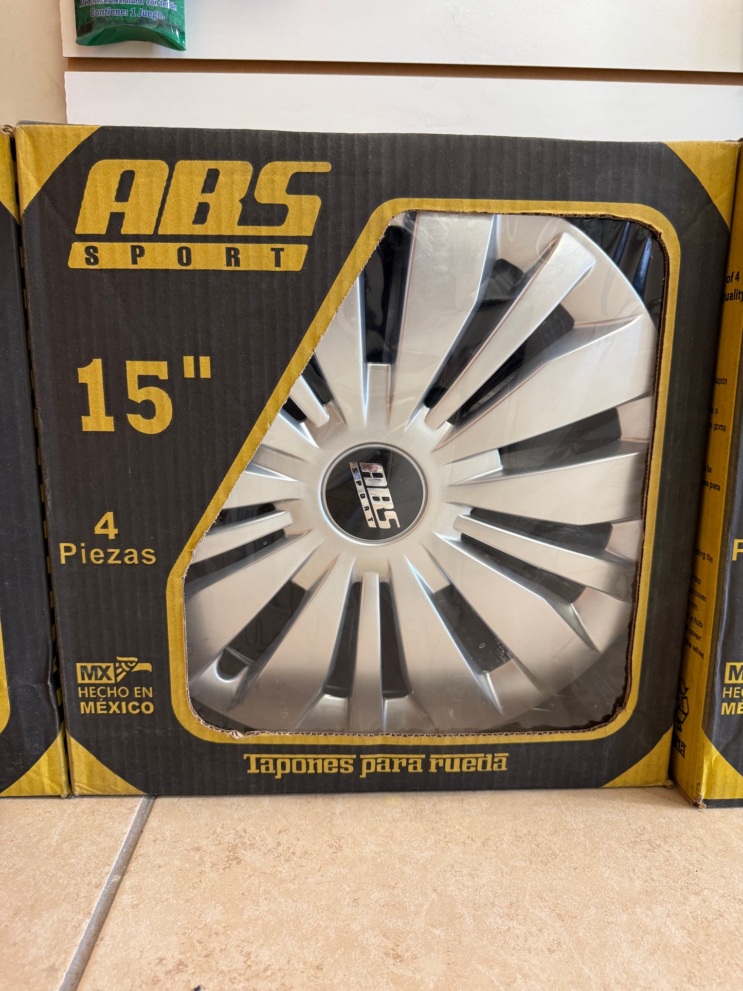 Polvera Rin 15” Línea Grises