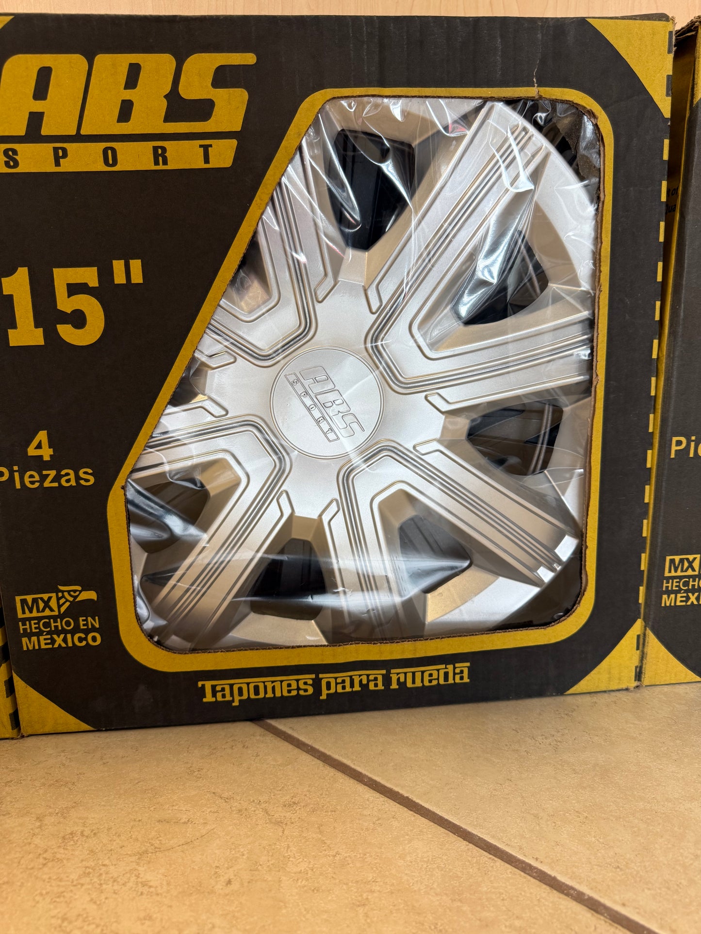 Polvera Rin 15” Línea Grises
