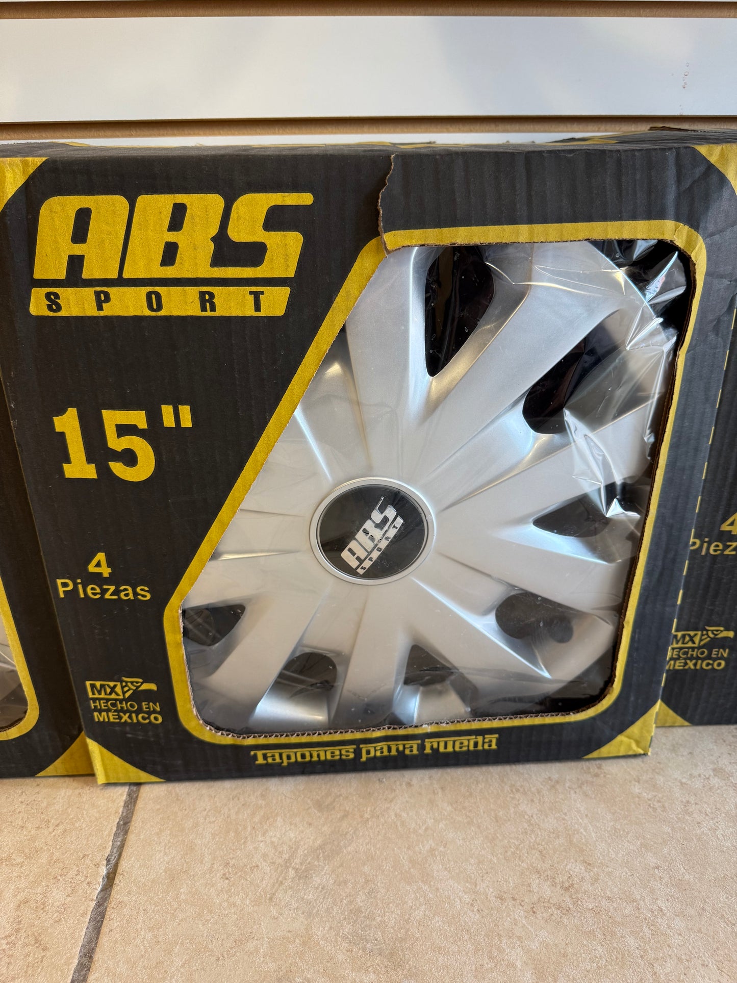 Polvera Rin 15” Línea Grises